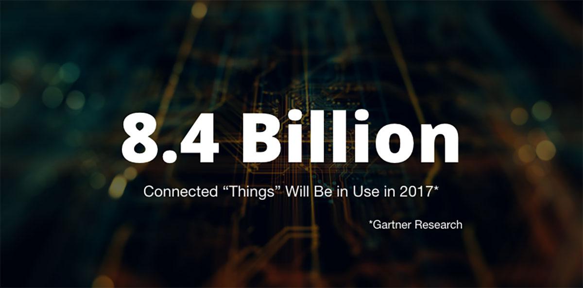 8.4 billion connected things will be in use in 2017