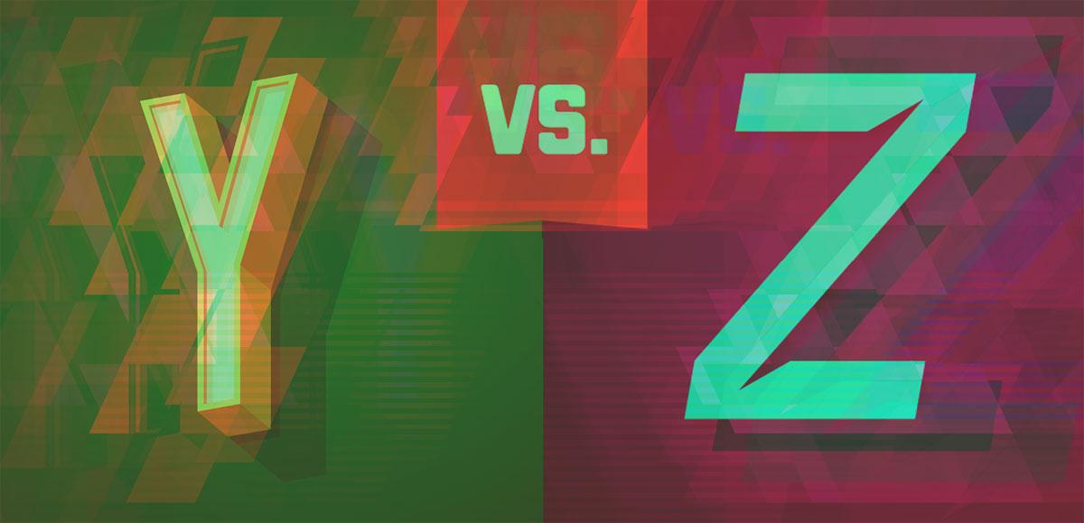 Y vs. Z