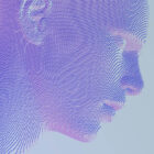 Computer image of side of face